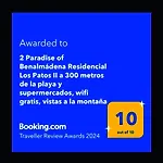 2 Paradise Of Benalmadena Residencial Los Patos II A 300 Metros De La Playa Y Supermercados, Wifi Gratis, Vistas A La Montana